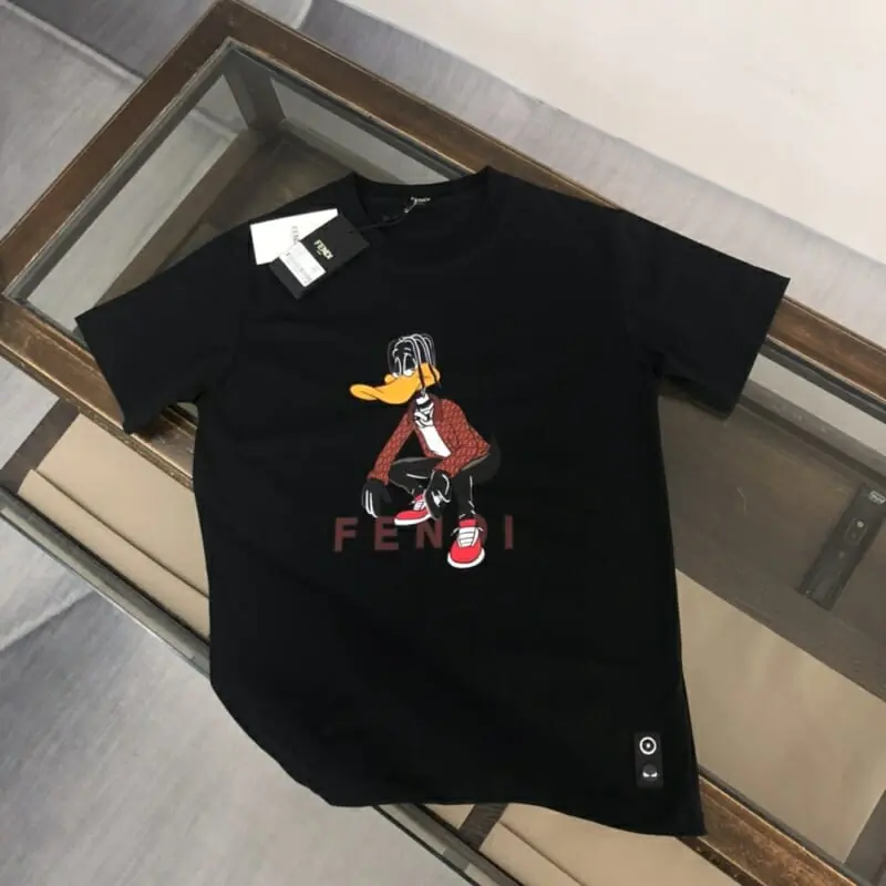 fendi t-shirt manches courtes pour unisexe s_1266150